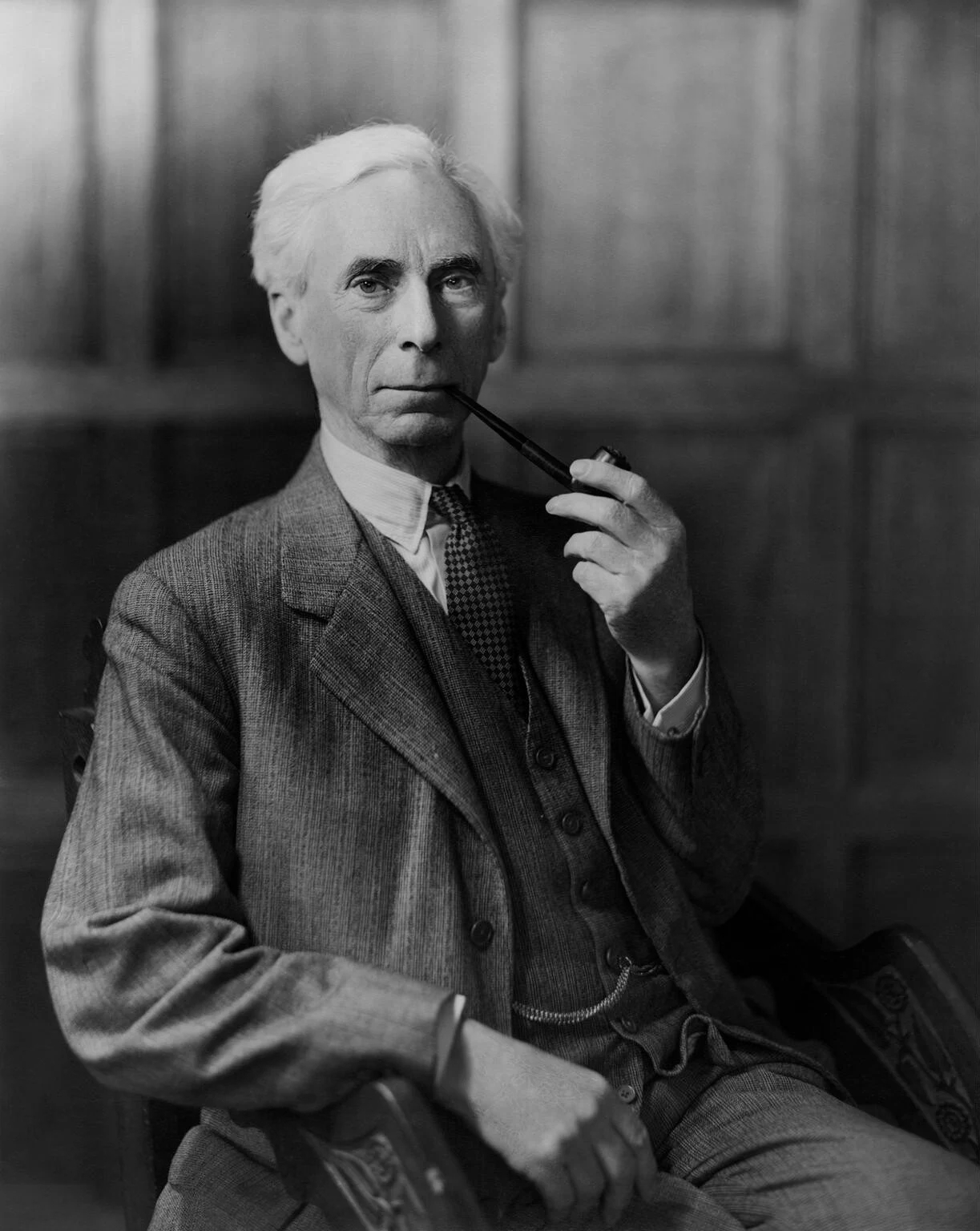 Bertrand Russell, philosopher and author of Power: A New Social Analysis (1938)